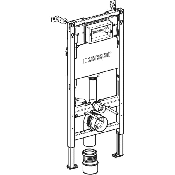 Geberit Duofix Delta Innbyggingssisterne H112cm Geberit Innbyggingssisterne UTG-6165839