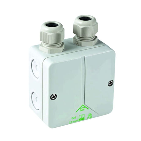 Geberit El-boks med inngang og utgang for DuoFresh