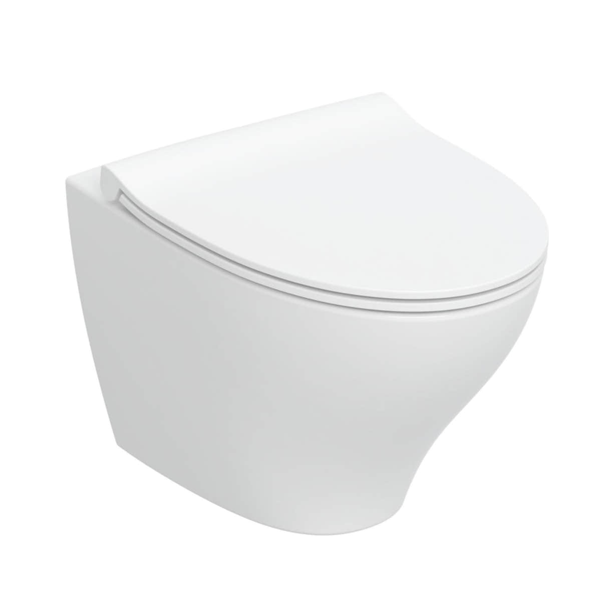 Geberit GLOW Modern Rimfree vegghengt toalett Hvit Geberit Vegghengt toalett GRO-1496542