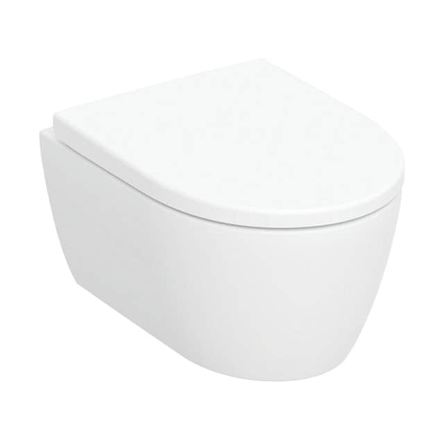 Geberit iCon Kompakt Rimfree Vegghengt toalett Hvit Geberit Vegghengt toalett GRO-6123207