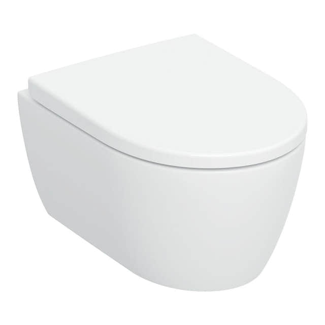Geberit ICON TurboFlush Kompakt vegghengt toalett Hvit / TurboFlush Geberit Vegghengt toalett GRO-1475828