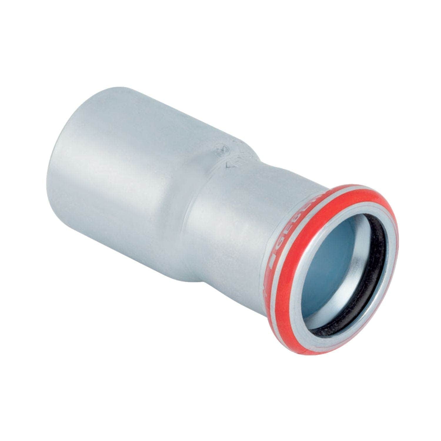 Geberit Mapress galvanisert Reduksjon med muffe Pressfitting 15x12mm Geberit Reduksjon pressfitting GRO-1082756