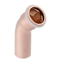 Geberit Mapress kobber Bend med 1 muffe Pressfitting 12mm / 45° Geberit Bend pressfitting GRO-5052406