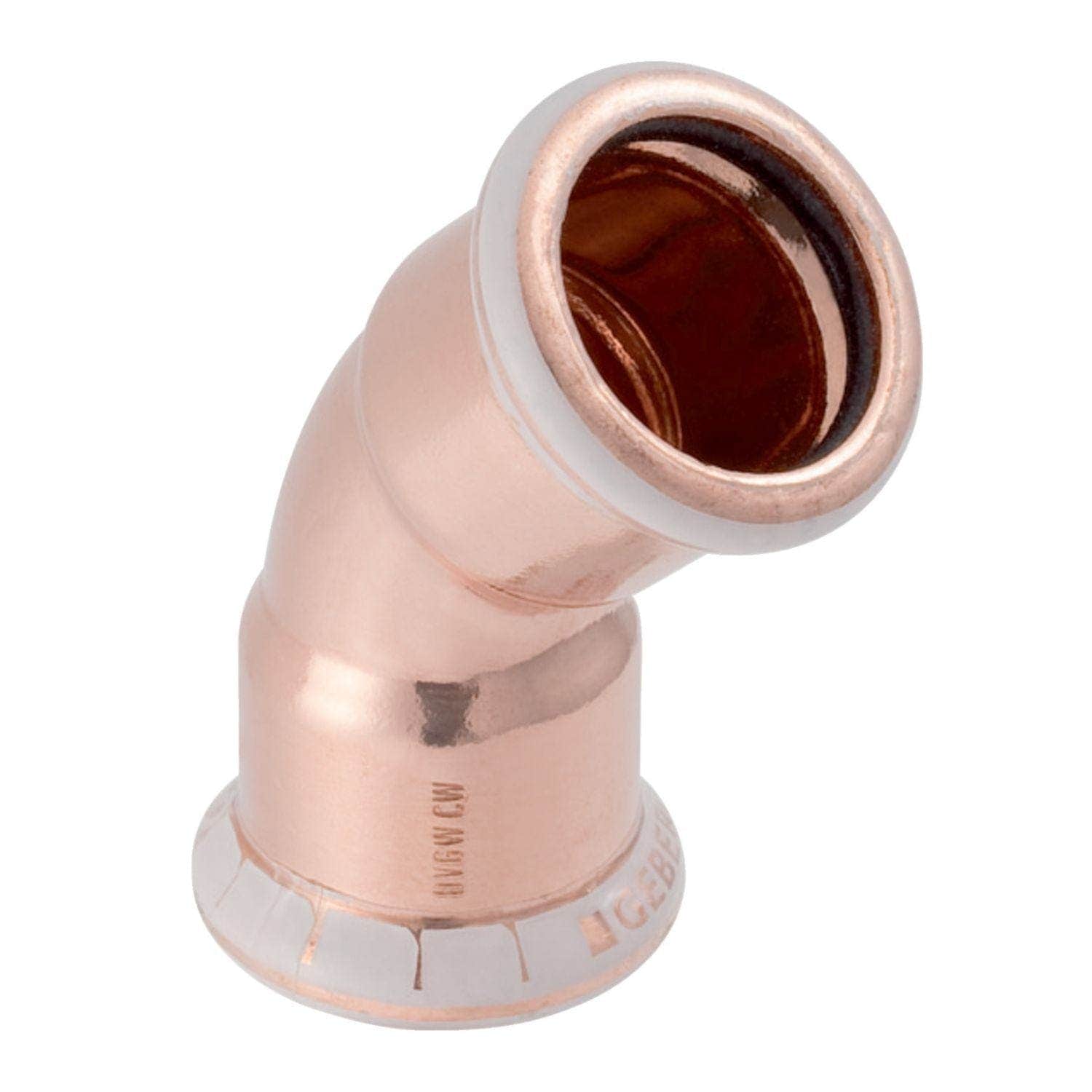 Geberit Mapress kobber Bend Pressfitting 12mm / 45° Geberit Bend pressfitting GRO-5052356