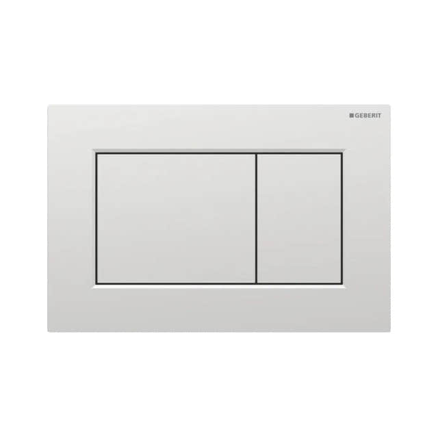 Geberit Sigma 01 Firkantet Betjeningsplate Matt krom Geberit Betjeningsplate og trykknapper GRO-1387329