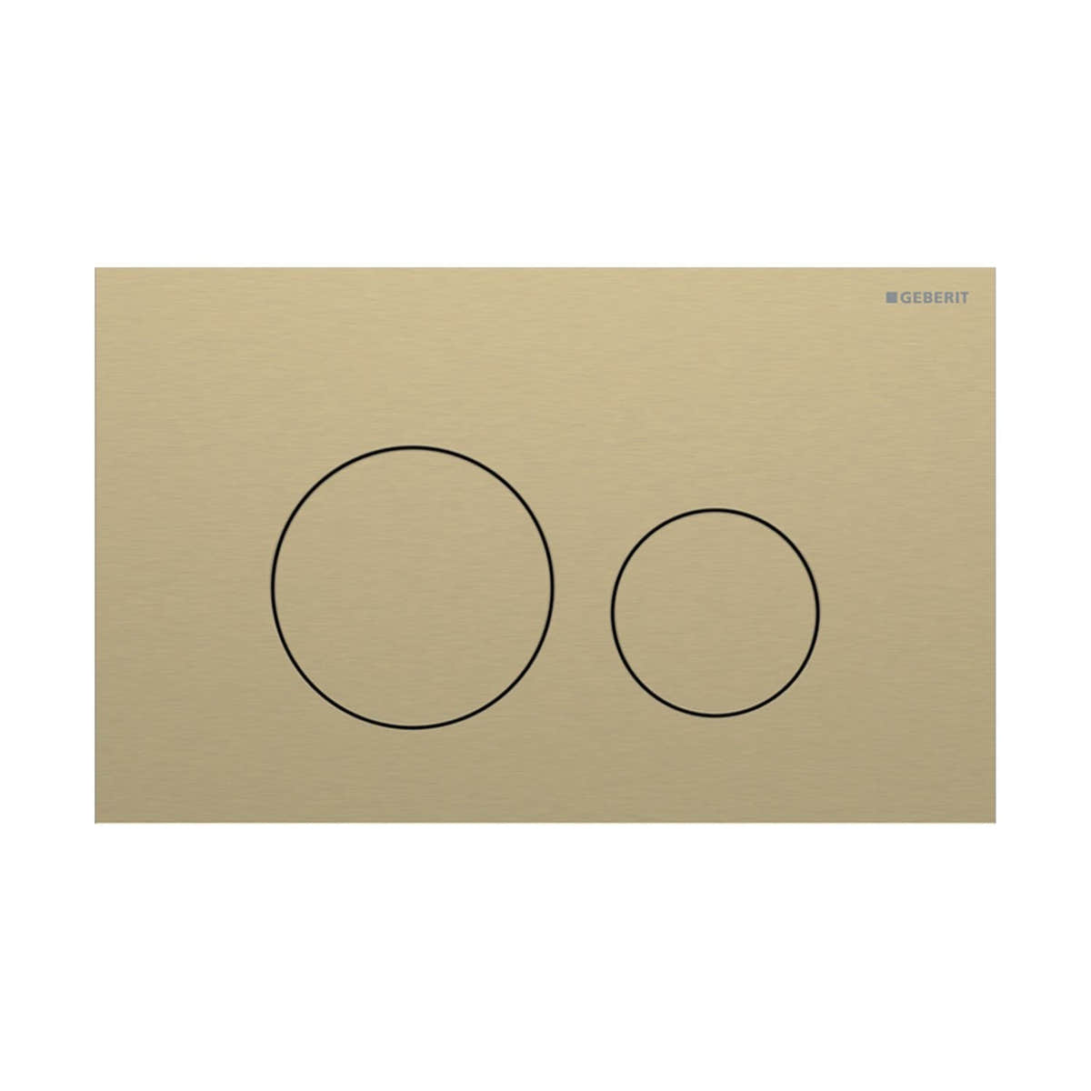 Geberit Sigma 40 Rund Betjeningsplate Messing Geberit Betjeningsplate og trykknapper GRO-1387347