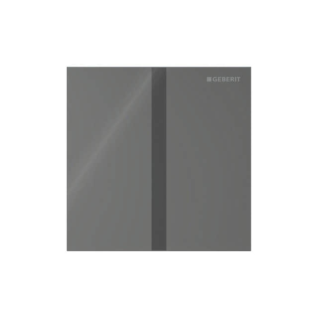 Geberit Sigma 40 Urinalstyring Kvadrat Lava / Nettdrift Geberit Betjeningsplate og trykknapper GRO-1387812