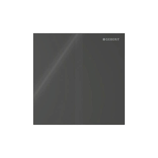 Geberit Sigma 40 Urinalstyring Kvadrat Svart krom / Nettdrift Geberit Betjeningsplate og trykknapper GRO-1387816
