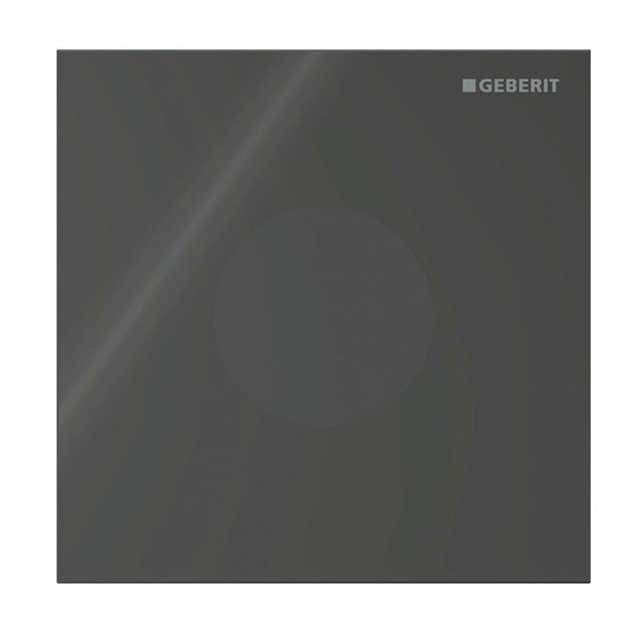 Geberit Sigma 40 Urinalstyring Rund Svart / Nettdrift Geberit Betjeningsplate og trykknapper GRO-1428753