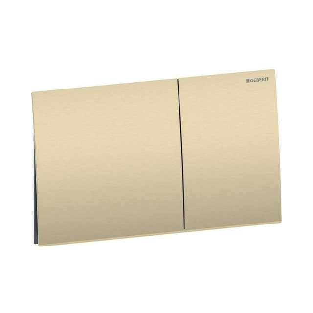 Geberit Sigma70 Betjeningsplate Messing (Easy Clean) Geberit Betjeningsplate og trykknapper GRO-6167081