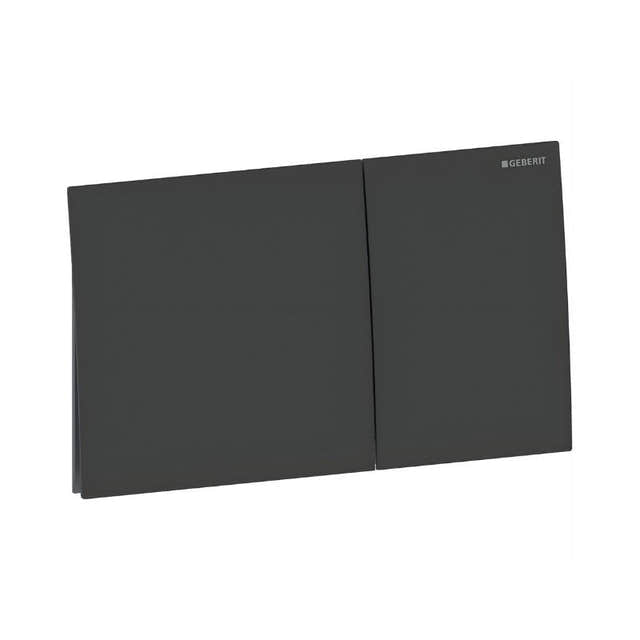 Geberit Sigma70 Betjeningsplate Svart matt (Easy Clean) Geberit Betjeningsplate og trykknapper GRO-6167073