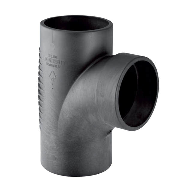 Geberit Silent Grenrør Swept Entry PE 110x90mm / 88.5° Geberit Rørdeler avløp GRO-2294283