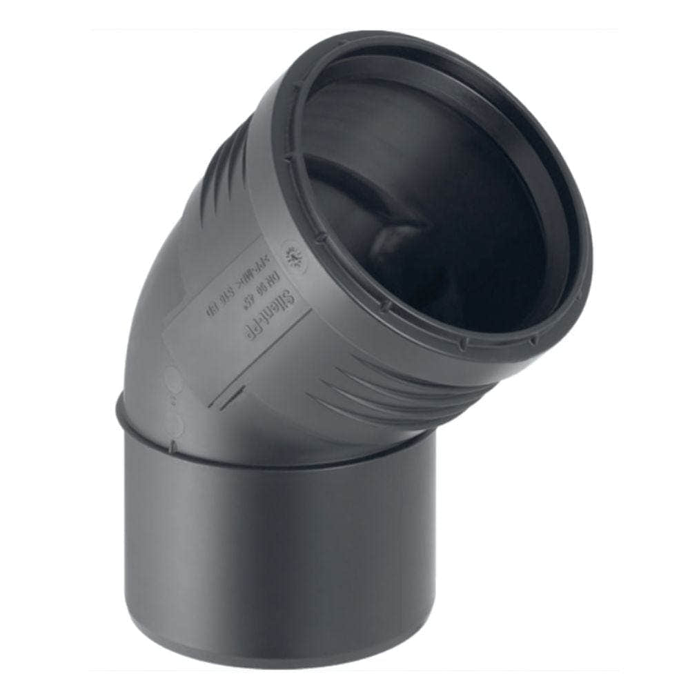 Geberit Silent PP Bend med en muffe 40x40mm / 45° Geberit Bend GRO-2294628