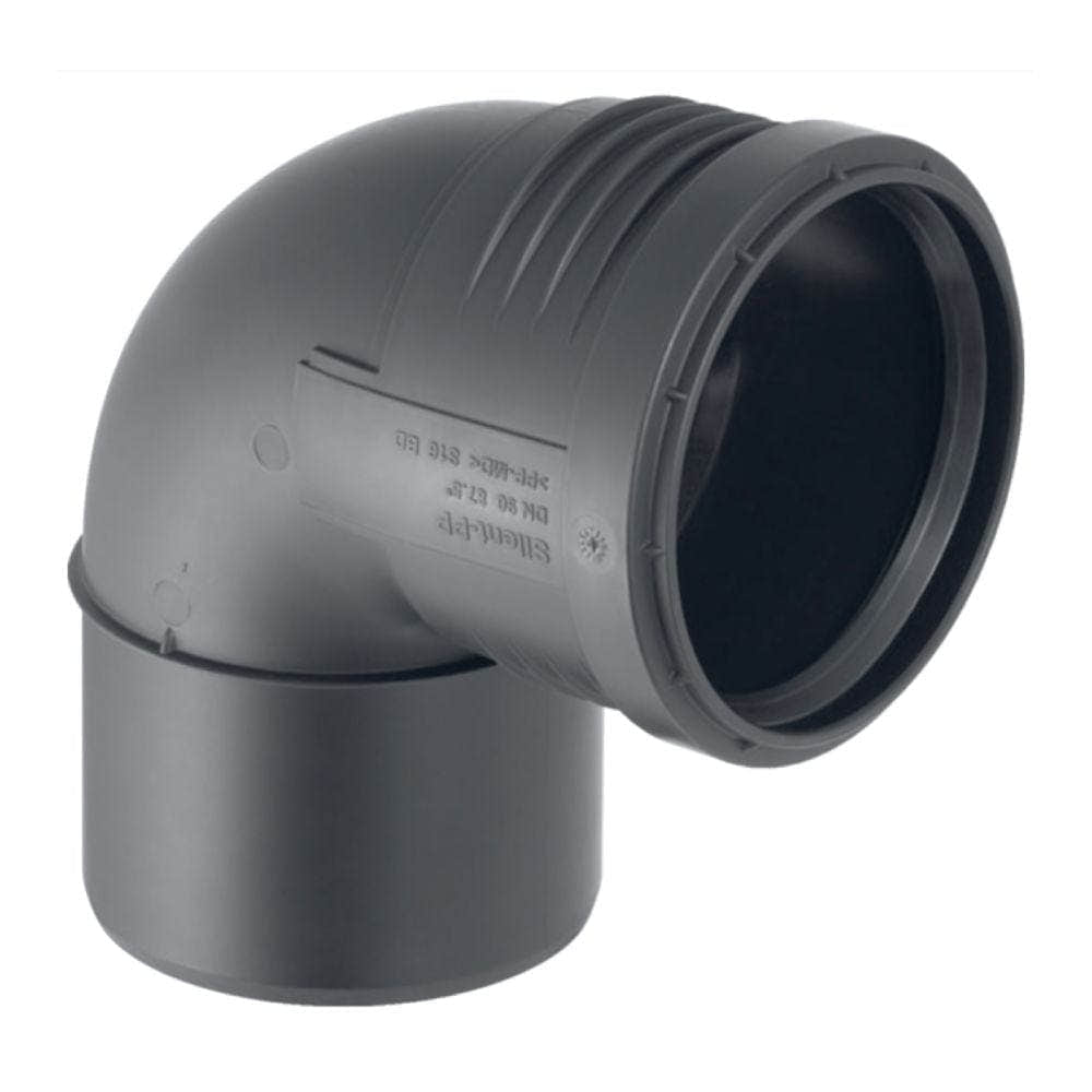 Geberit Silent PP Bend med en muffe 40x40mm / 87.5° Geberit Bend GRO-2294631