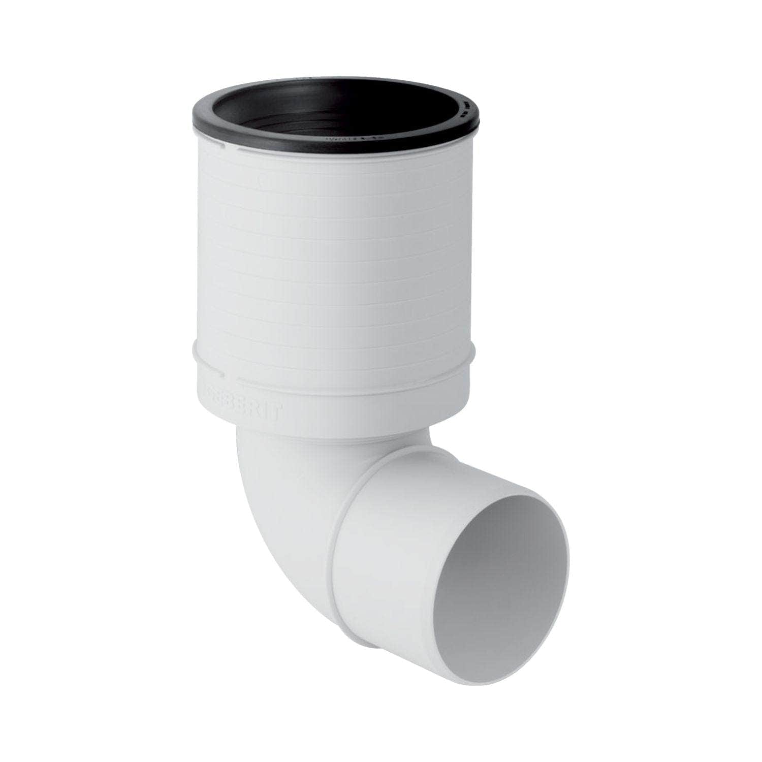 Geberit Silent PP WC Tilslutningsbend 90mm Geberit Rørdeler avløp GRO-2294736
