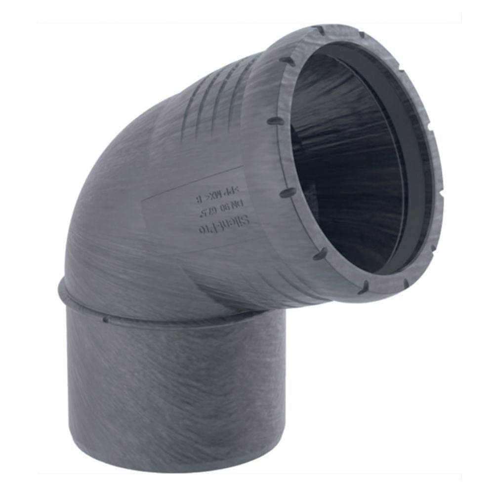 Geberit Silent-Pro PP, Bend med en muffe 50x50mm / 67.5° Geberit Bend GRO-2293767