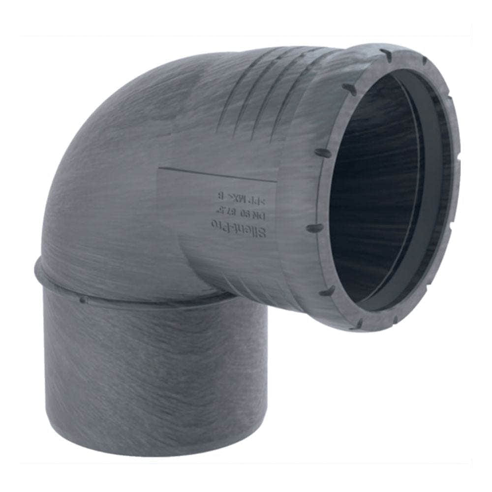 Geberit Silent-Pro PP, Bend med en muffe 50x50mm / 87.5° Geberit Bend GRO-2293772