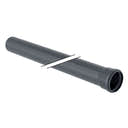 Geberit Silent Pro Rør med en muffe PP-MX - 3 meter 50mm / 3 meter Geberit Avløpsrør BUN-2293741