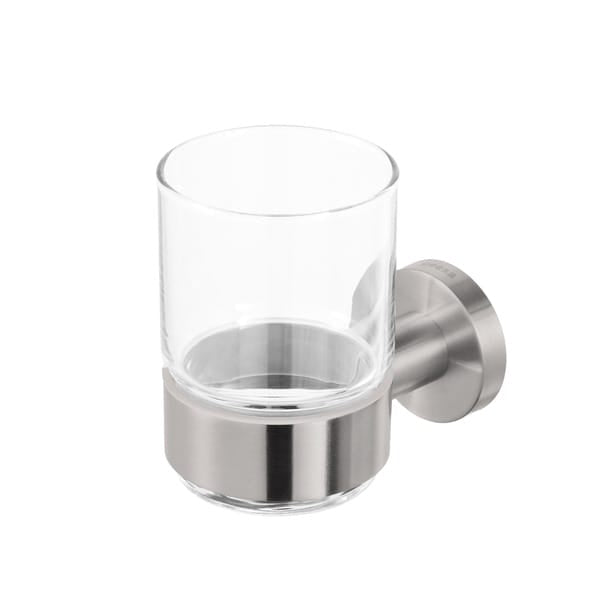 Geesa NEMOX Tannglass Børstet stål Geesa Tannbørsteholder CO-G91650232