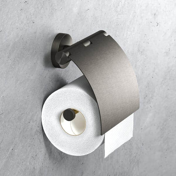 Geesa NEMOX Toalettrullholder med lokk Geesa Toalettrullholder