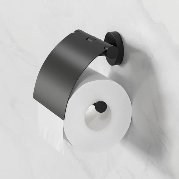 Geesa NEMOX Toalettrullholder med lokk