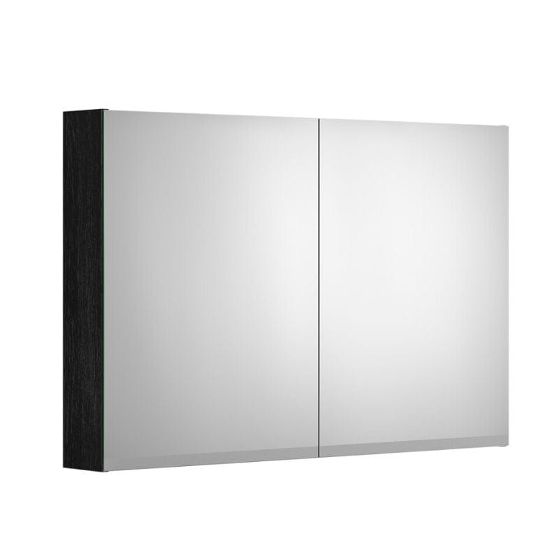 Gustavsberg Artic Base Speilskap Svart ask / 100cm Gustavsberg Speilskap GRO-7031824