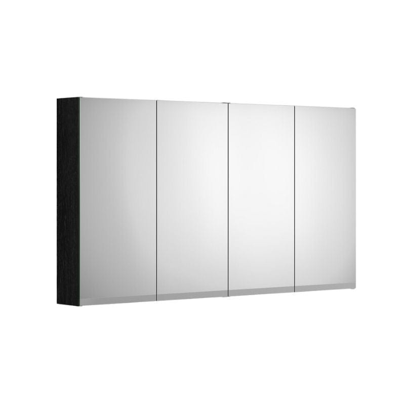 Gustavsberg Artic Base Speilskap Svart Ask finer / 120cm Gustavsberg Speilskap GRO-GB71ACMC12TK