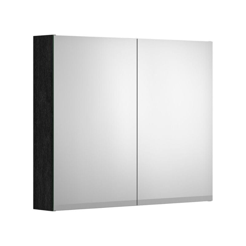 Gustavsberg Artic Base Speilskap Svart Ask finer / 80cm Gustavsberg Speilskap GRO-7031833