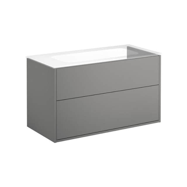 Gustavsberg Artic Servantskap uten servant Askegrå / 100cm Gustavsberg Servantskap GRO-7031858