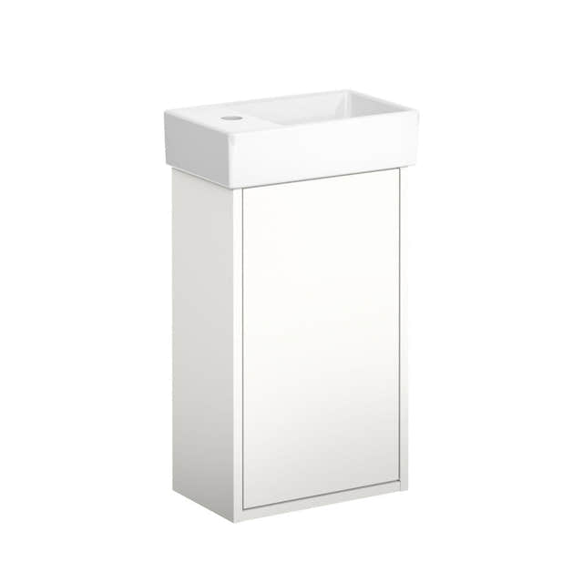 Gustavsberg Artic Small Møbelpakke Hvit / Høyre Gustavsberg Møbelpakke bad GRO-GB71ACVC34TM01R