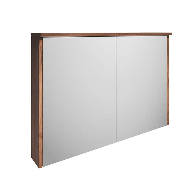 Gustavsberg DUCENTIC Speilskap Brun eik / 100cm Gustavsberg Speilskap GRO-GB71DCMC10AW00