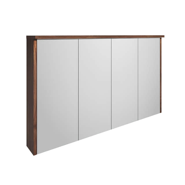 Gustavsberg DUCENTIC Speilskap Brun eik / 120cm Gustavsberg Speilskap GRO-GB71DCMC12AW00