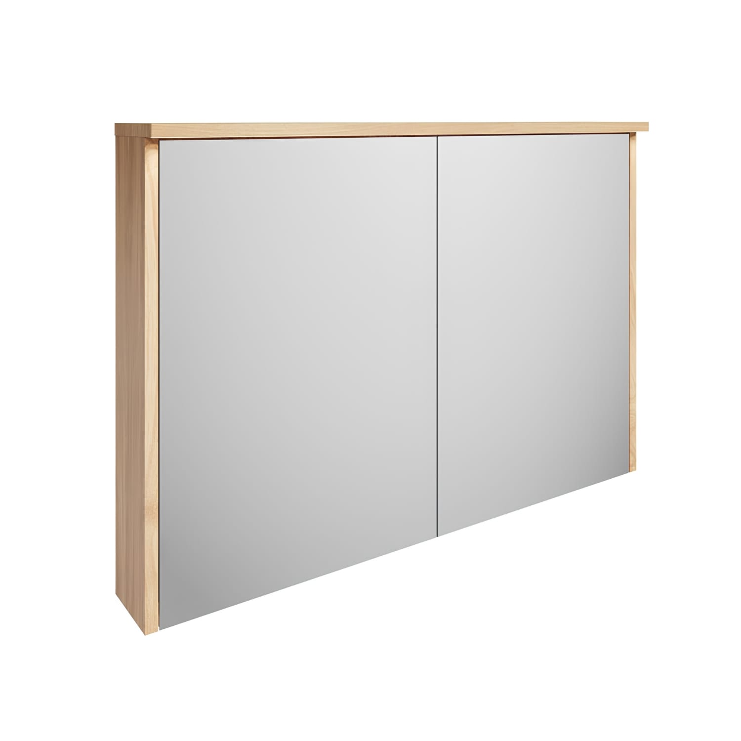 Gustavsberg DUCENTIC Speilskap Lys eik / 100cm Gustavsberg Speilskap GRO-GB71DCMC10AR00