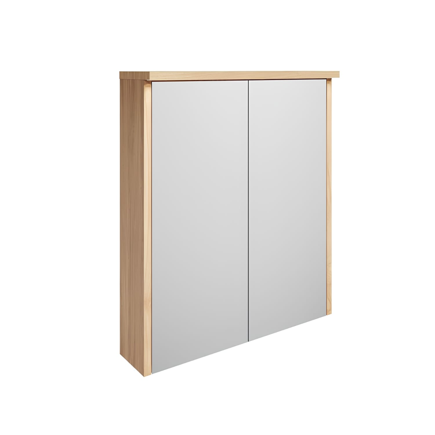 Gustavsberg DUCENTIC Speilskap Lys eik / 60cm Gustavsberg Speilskap GRO-GB71DCMC60AR00