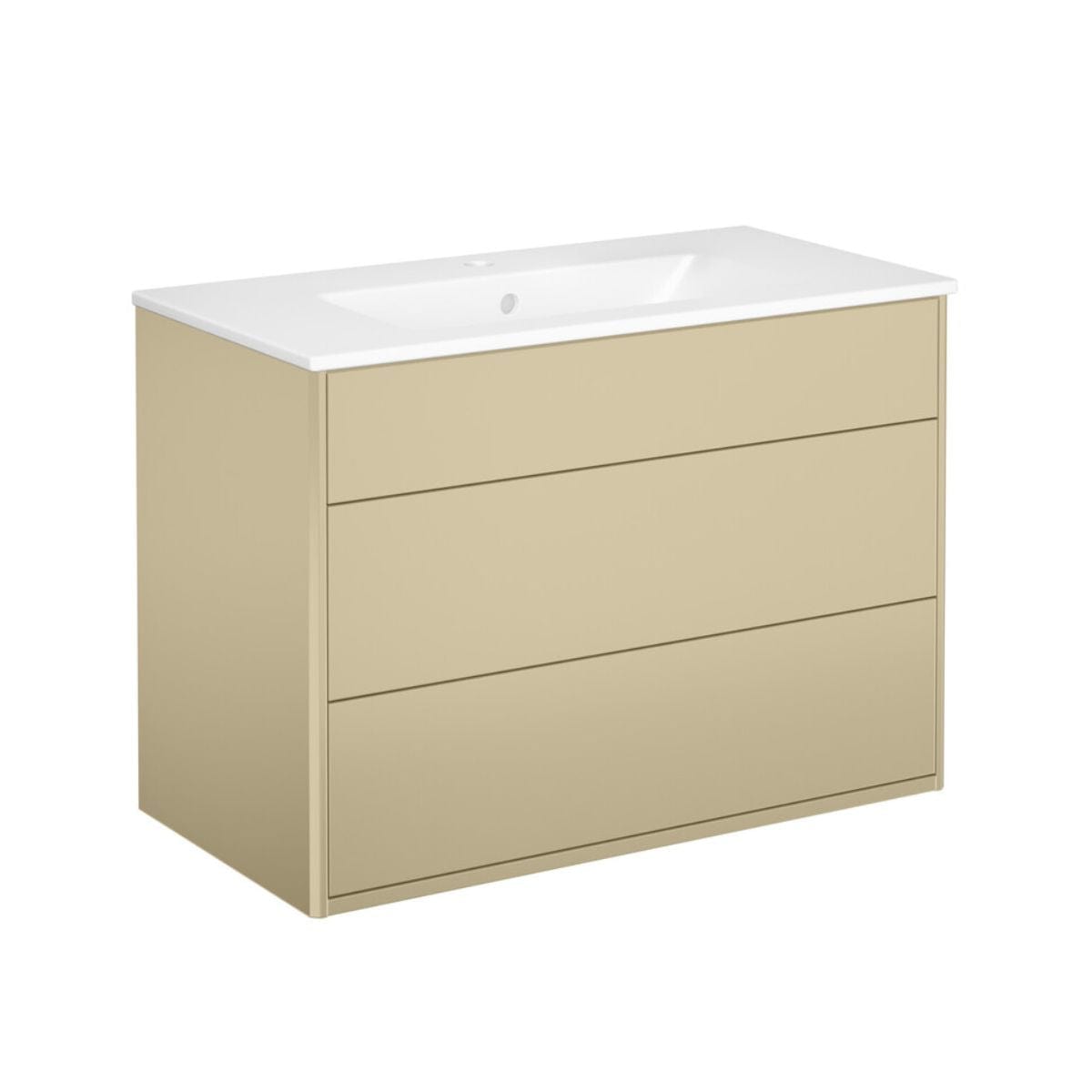 Gustavsberg Graphic Baderomsskap Beige / 80cm Gustavsberg Møbelpakke bad BUN-GB71GCVU80BBWB