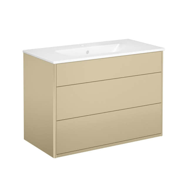 Gustavsberg Graphic Møbelpakke Beige / 80cm Gustavsberg Møbelpakke bad GRO-GB71GCVU80BBWB