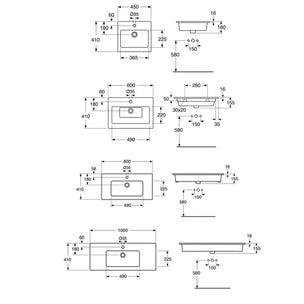 Gustavsberg Graphic Møbelservant