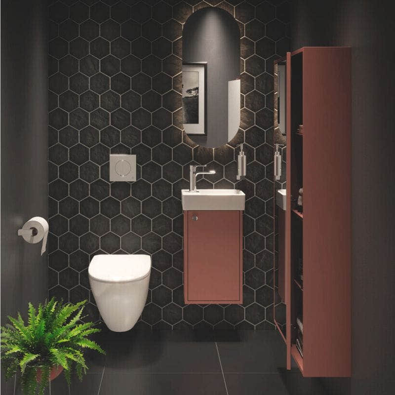 Gustavsberg Nautic 1530 WC Vegghengt toalett - hygienisk spyling Hvit Gustavsberg Vegghengt toalett GRO-6023696