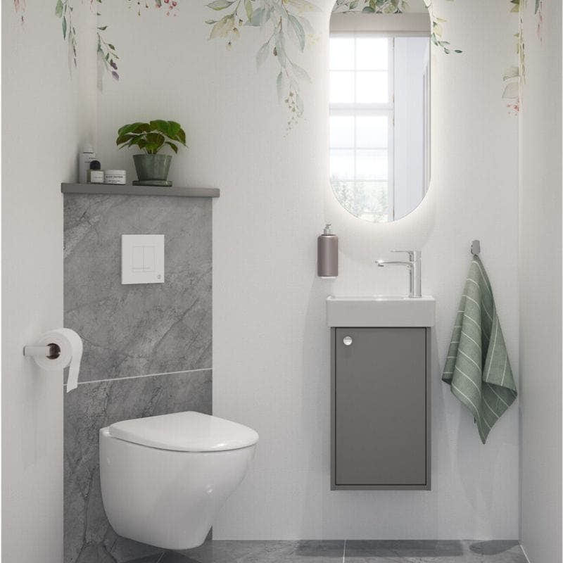 Gustavsberg Nautic 1530 WC Vegghengt toalett - hygienisk spyling Hvit Gustavsberg Vegghengt toalett GRO-6023696