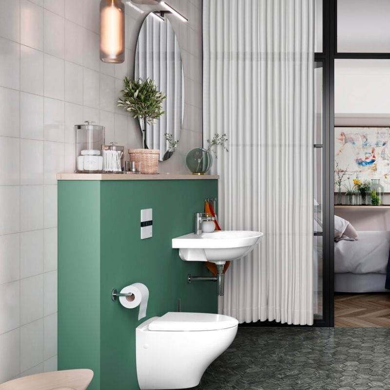 Gustavsberg Nautic 1530 WC Vegghengt toalett - hygienisk spyling Hvit Gustavsberg Vegghengt toalett GRO-6023696