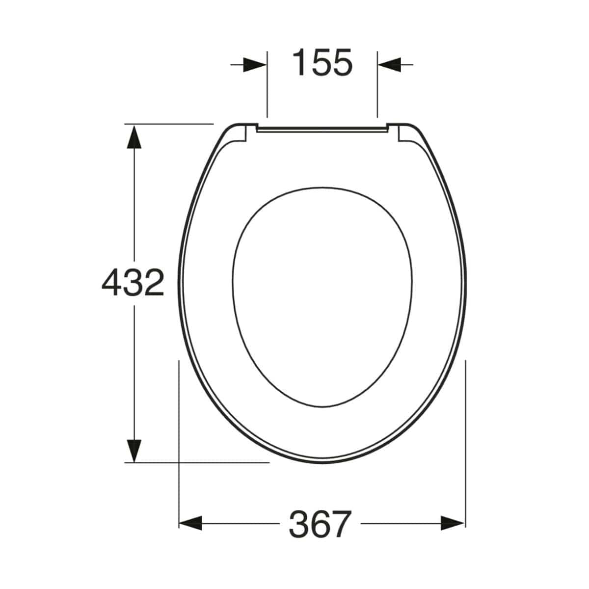 Gustavsberg Nordic3 Toalettsete Compact Standard Gustavsberg Toalettsete GRO-6025477