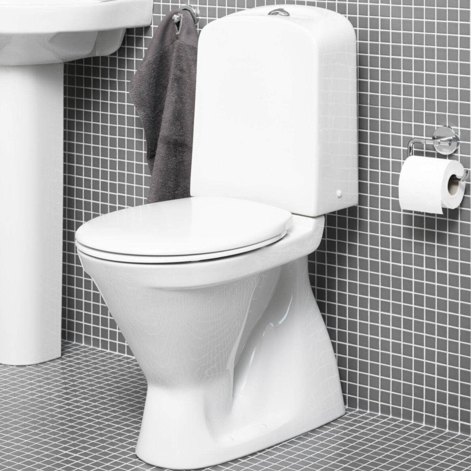 Gustavsberg Nordic3 Toalettsete QR/SC - hardplast Hvit Gustavsberg Toalettsete GRO-6025471