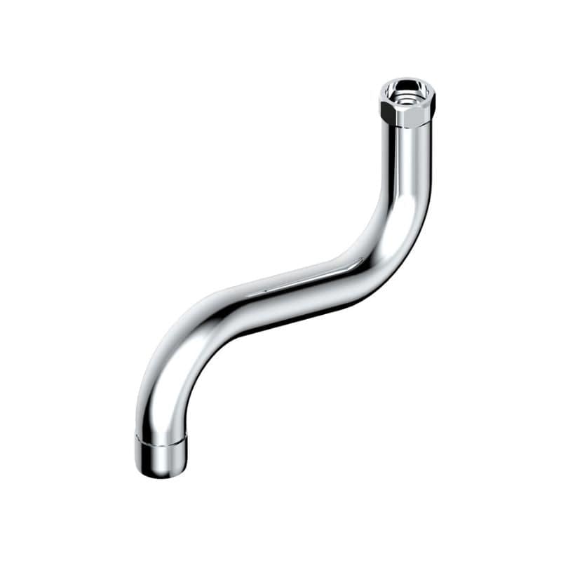 Gustavsberg Svingbar tut - S-formet 15cm Gustavsberg Vaskeromsarmatur GRO-1396012