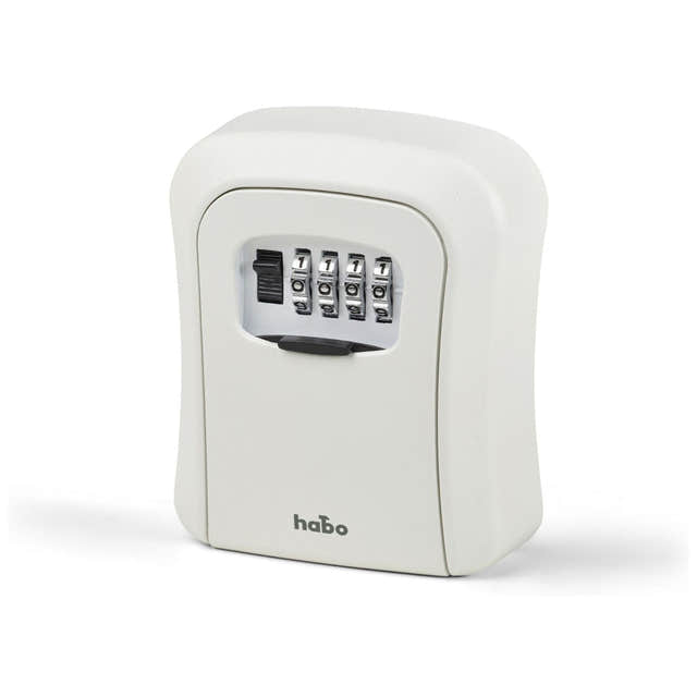 Habo 103 Nøkkelboks med kode Hvit Habo Nøkkelboks HA-31010
