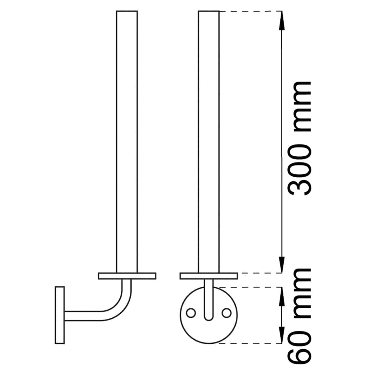 Habo 2230 Reserverullholder Habo Toalettrullholder