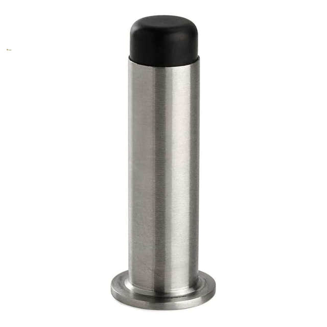 Habo 2890 Dørstopper Børstet stål / 75mm Habo Dørstopper vegg HA-13569