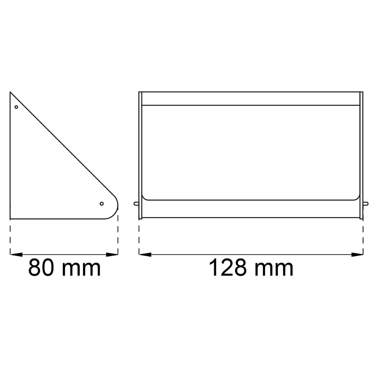 Habo 3400 Toalettpapirholder med trerulle Habo Toalettrullholder