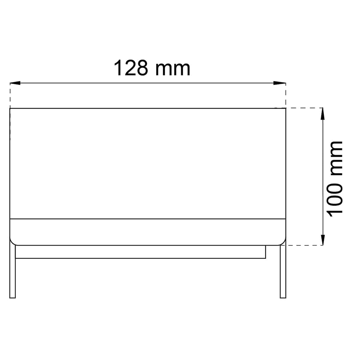 Habo 3410 Toalettpapirholder Habo Toalettrullholder