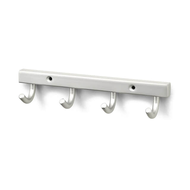 Habo 840-4 Knaggrekke 4-krok Matt krom Habo Knagger HA-62884