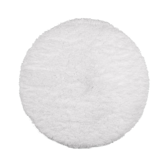 Habo Camelia Badematte Ø60-90 Hvit / 90cm Habo Baderomsmatte HA-30187